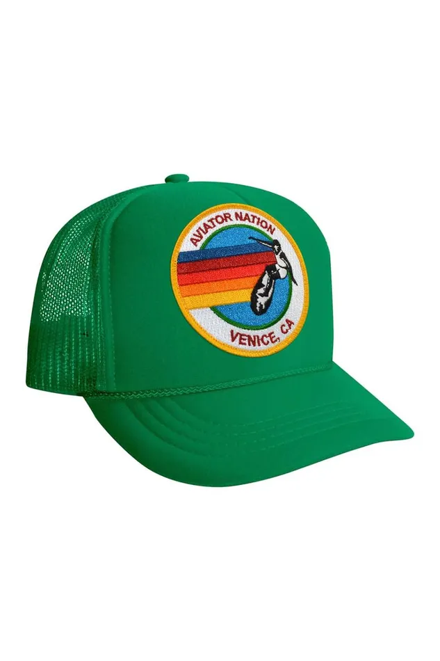 Kids Kids Trucker Hats Aviator Nation KID039S SIGNATURE LOGO 8211 VINTAGE TRUCKER HAT Kids Kids Trucker Hats Aviator Nation KID039S SIGNATURE LOGO 8211 VINTAGE TRUCKER HAT