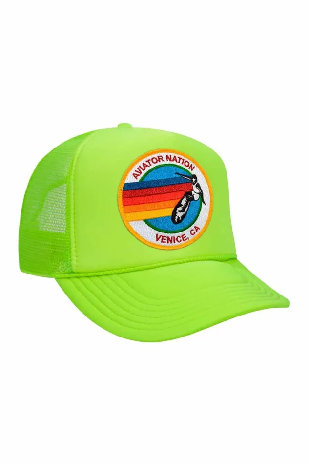 Kids Kids Trucker Hats Aviator Nation KID039S SIGNATURE LOGO 8211 VINTAGE TRUCKER HAT Kids Kids Trucker Hats Aviator Nation KID039S SIGNATURE LOGO 8211 VINTAGE TRUCKER HAT