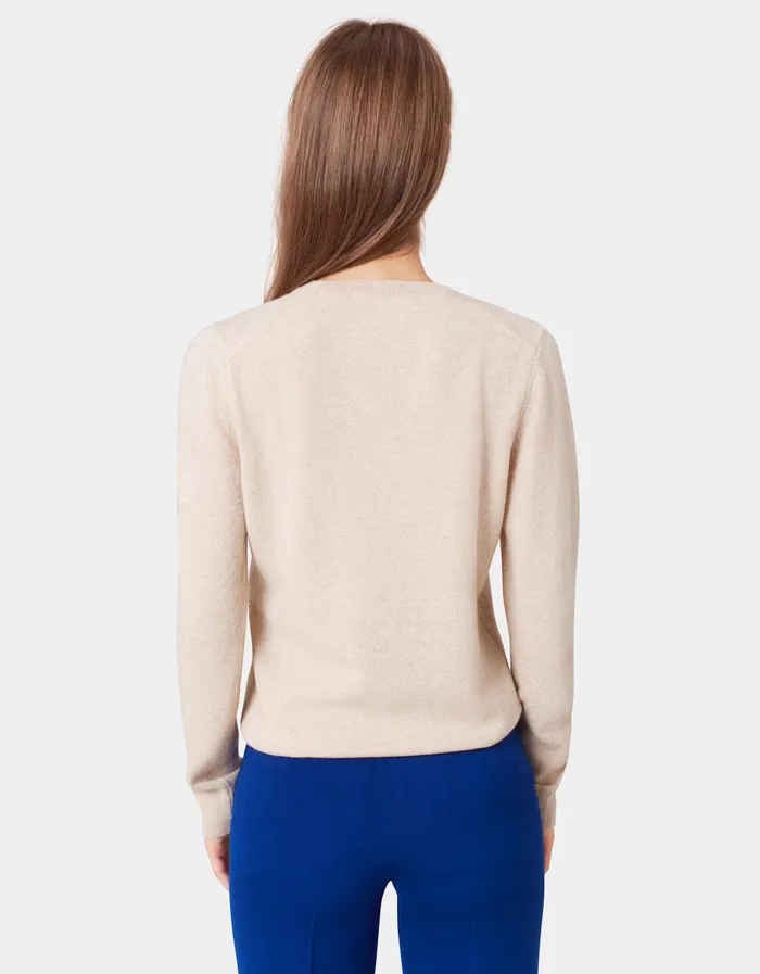 Knit Sweaters Women Colorfulstandard Women Light Merino Wool Crew 8211 Ivory White