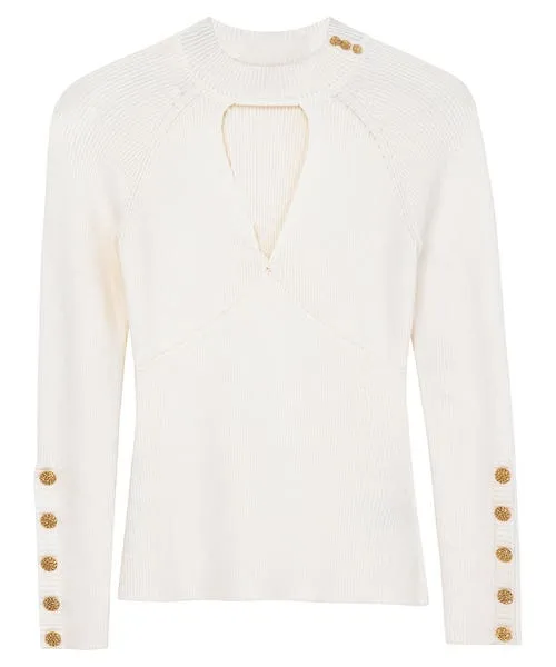 Knitwear and Cardigans Joebrowns Apparel Feeling Fancy Keyhole Jumper Cream Knitwear and Cardigans Joebrowns Apparel Feeling Fancy Keyhole Jumper Cream