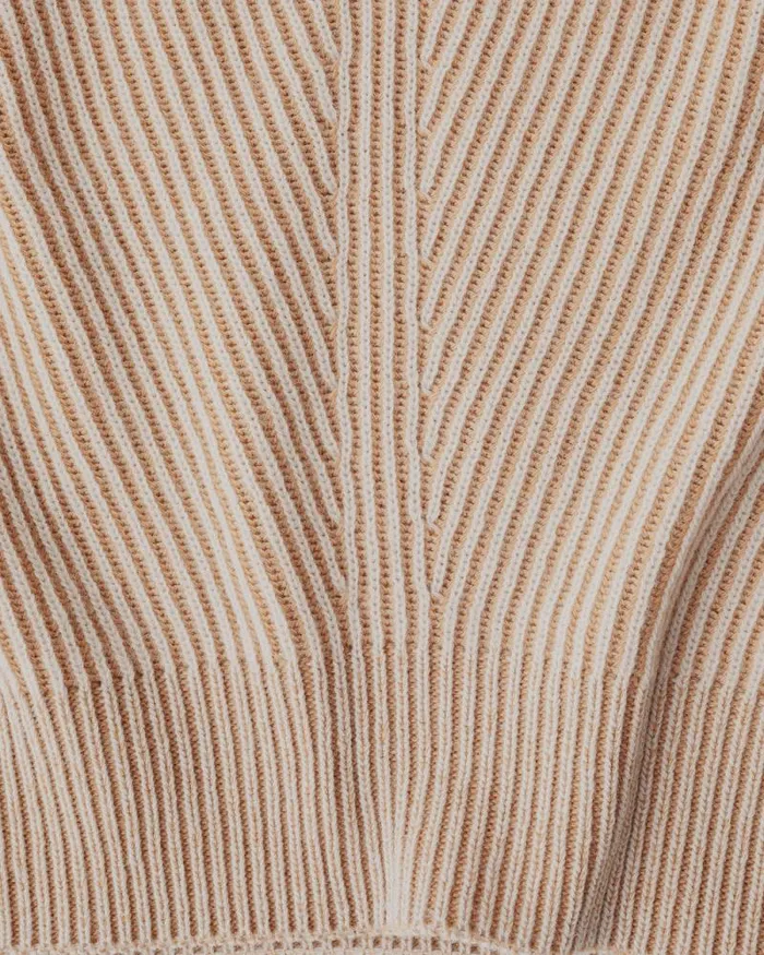 Knitwear Men Belstaff Centenary Rib Crewneck Jumper Chalk British Khaki Knitwear Men Belstaff Centenary Rib Crewneck Jumper Chalk British Khaki