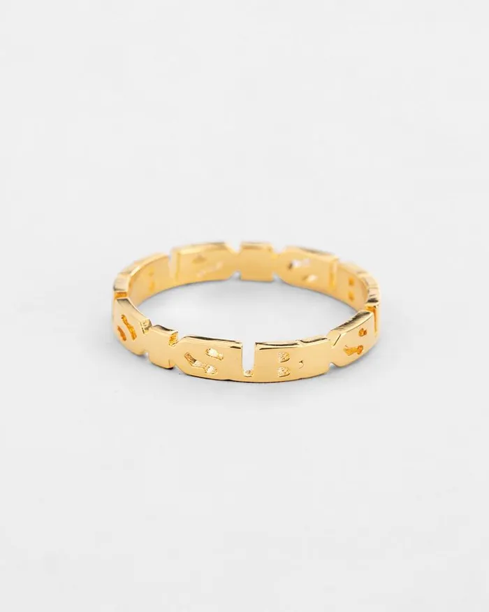 Ksubi 18k Dripps Sott Band Set WomensMens Jewelry