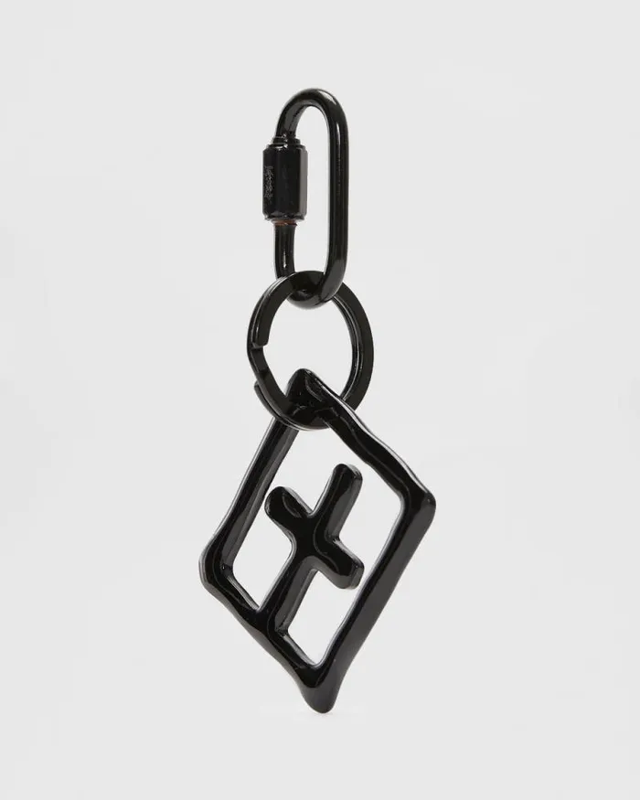 Ksubi 1999 Key Ring Black WomensMens Key Rings