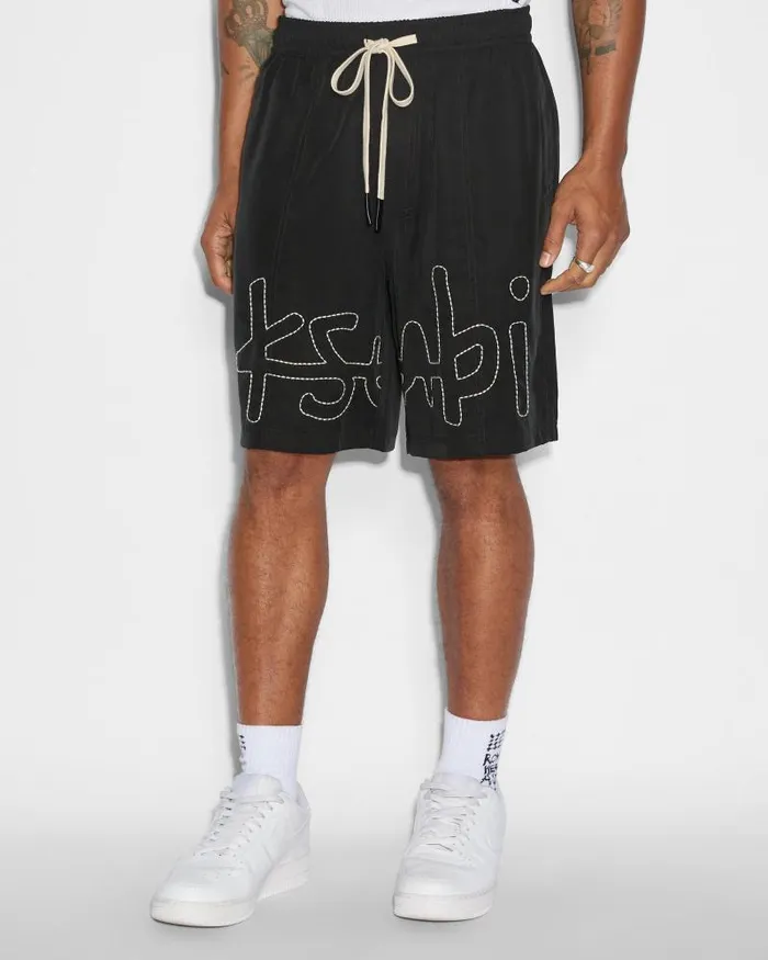 Ksubi 1999 Life Short Desert Black Mens Shorts