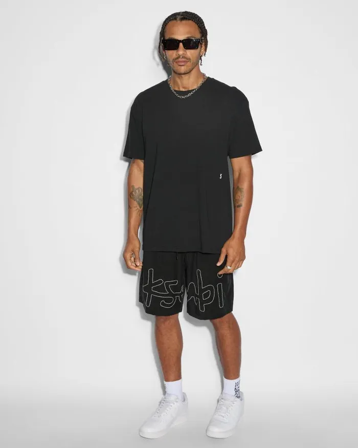 Ksubi 1999 Life Short Desert Black Mens Shorts Ksubi 1999 Life Short Desert Black Mens Shorts