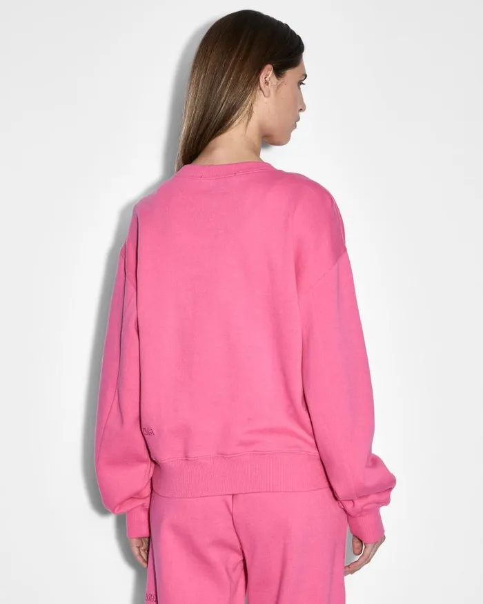 Ksubi 32154 Klassic Crew Hype Pink Womens Sweats