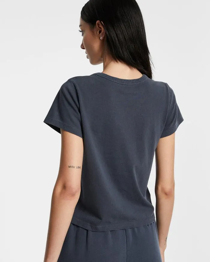 Ksubi 3 X 4 Mini Ss Tee Navy Womens 4 X 4