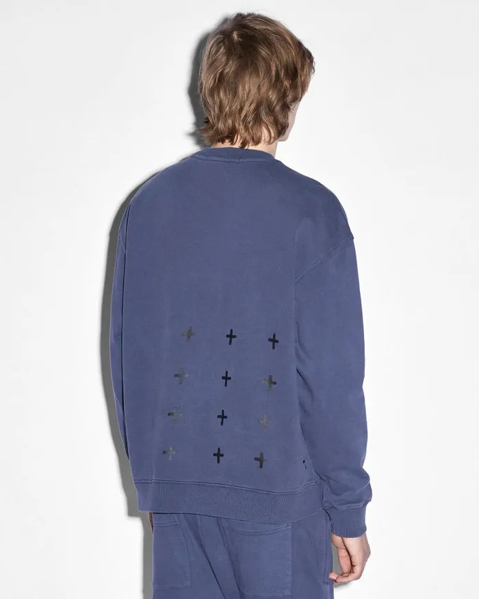Ksubi 42154 Biggie Crew Deep Mens Hoodies and Sweatshirts