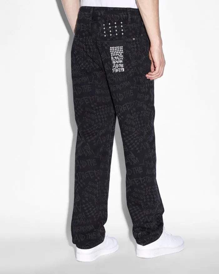 Ksubi Anti K Heroism Black Mens Relaxed