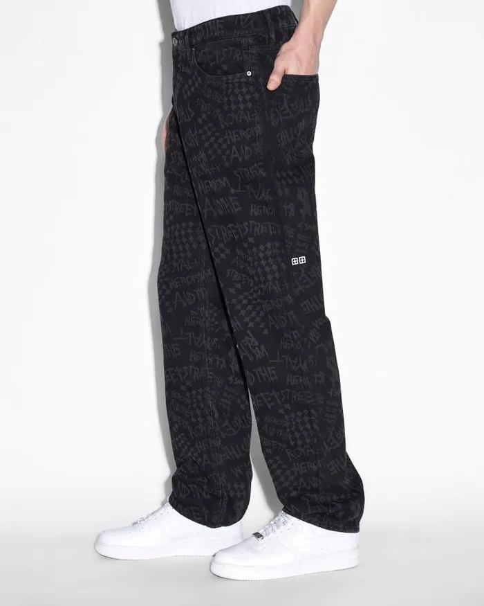 Ksubi Anti K Heroism Black Mens Relaxed