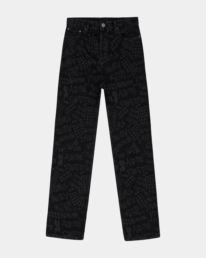 Ksubi Anti K Heroism Black Mens Relaxed