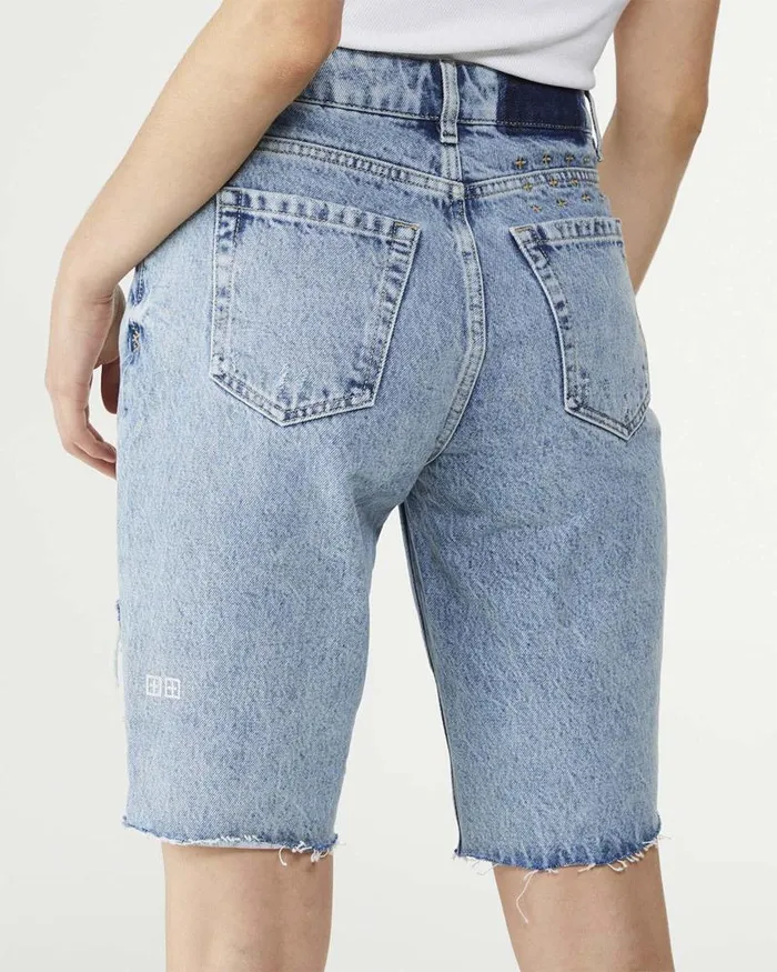 Ksubi App Laye Short Overkast Womens Denim Shorts