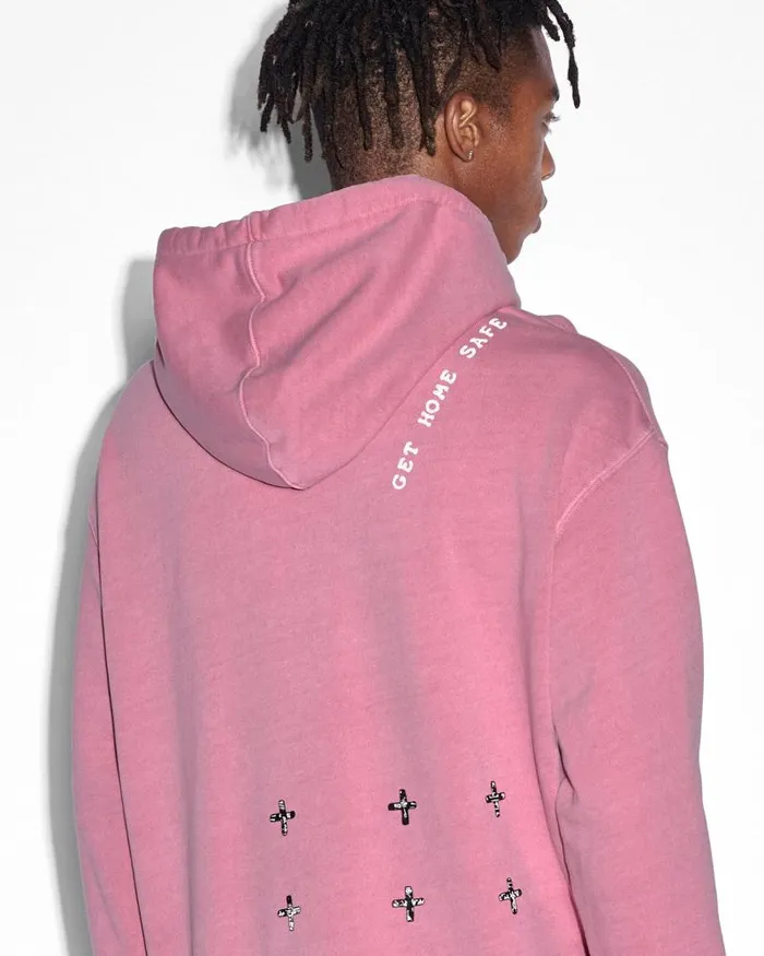 Ksubi Autograph Biggie Hoodie Hyper Mens Hoodies and Sweatshirts