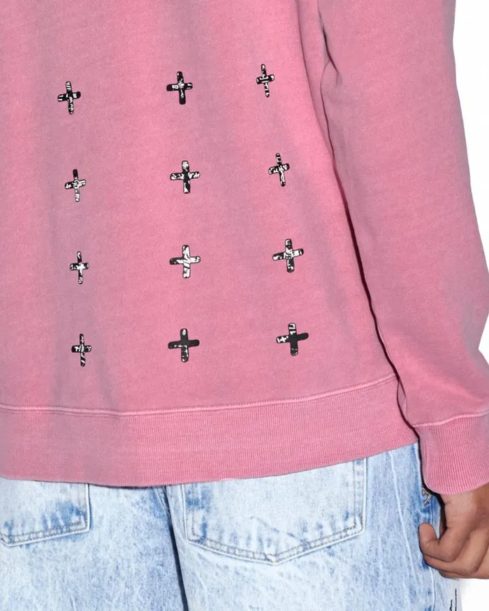 Ksubi Autograph Biggie Hoodie Hyper Mens Hoodies and Sweatshirts