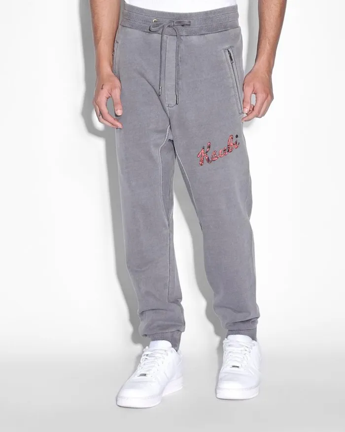 Ksubi Autograph Track Pant Charcoal Mens Pants