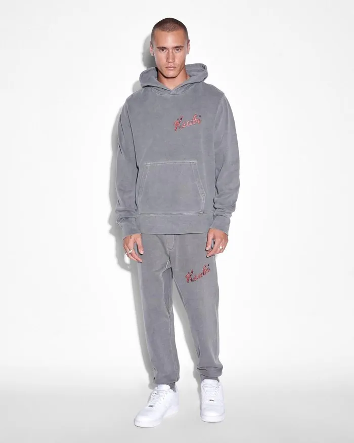 Ksubi Autograph Track Pant Charcoal Mens Pants
