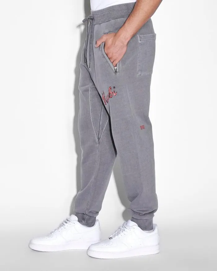 Ksubi Autograph Track Pant Charcoal Mens Pants