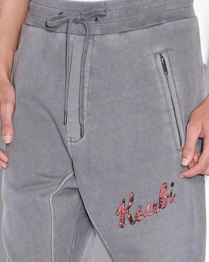 Ksubi Autograph Track Pant Charcoal Mens Pants