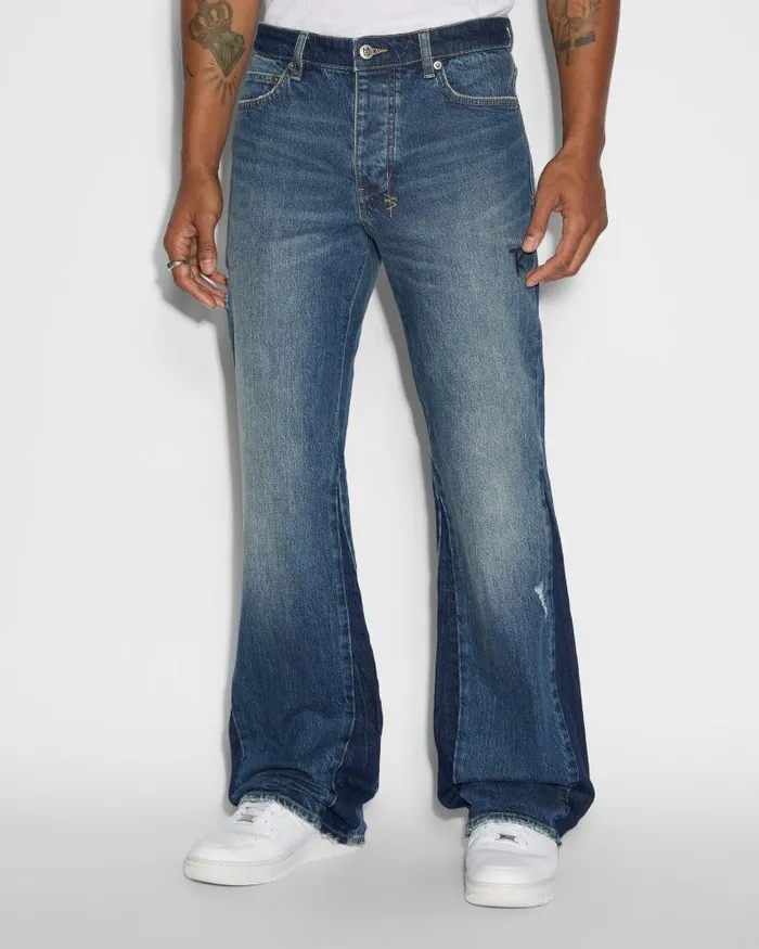 Ksubi Bronko Trip Spliced Mens Bootcut