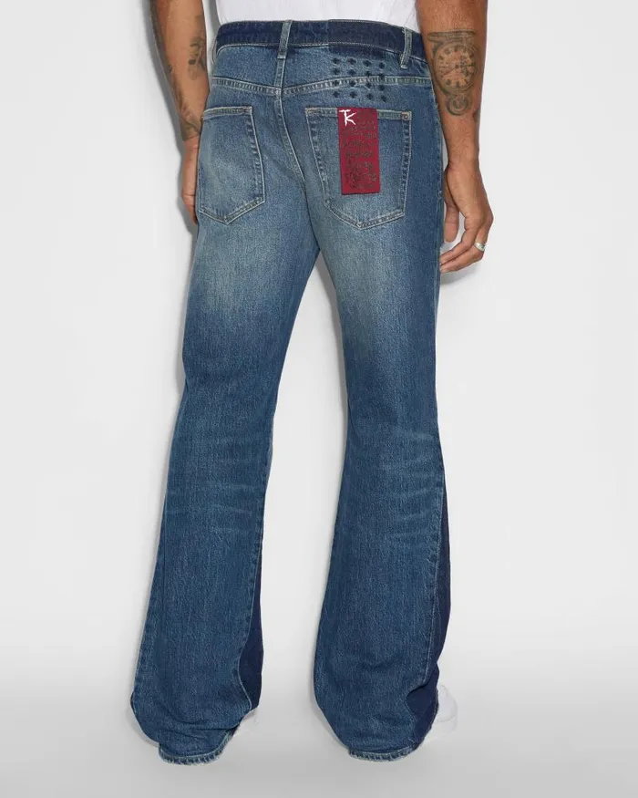 Ksubi Bronko Trip Spliced Mens Bootcut