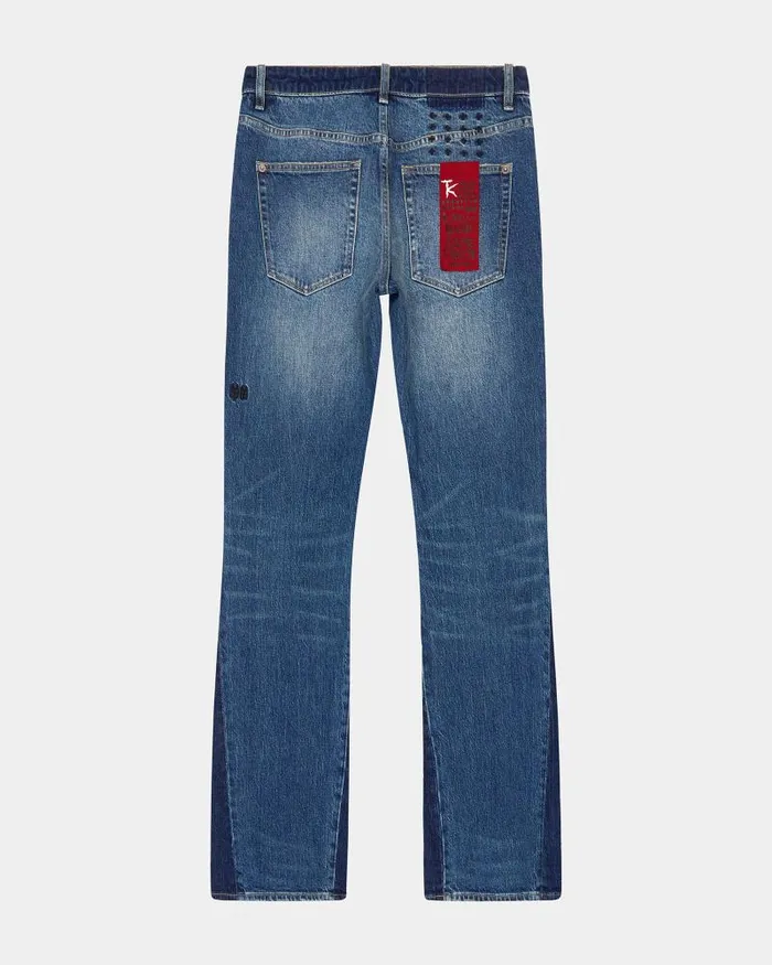 Ksubi Bronko Trip Spliced Mens Bootcut