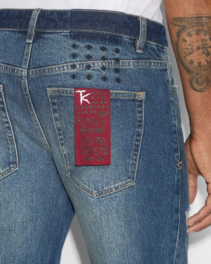 Ksubi Bronko Trip Spliced Mens Bootcut