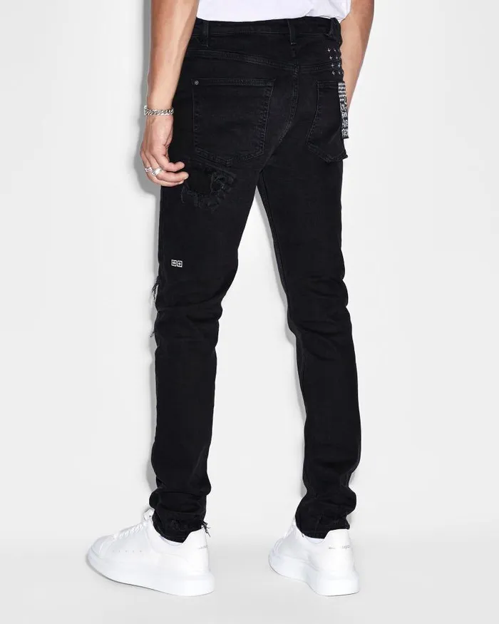 Ksubi Chitch Boneyard Black Mens Skinny