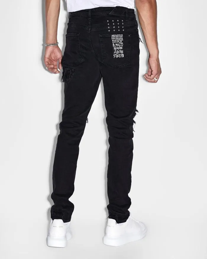 Ksubi Chitch Boneyard Black Mens Skinny