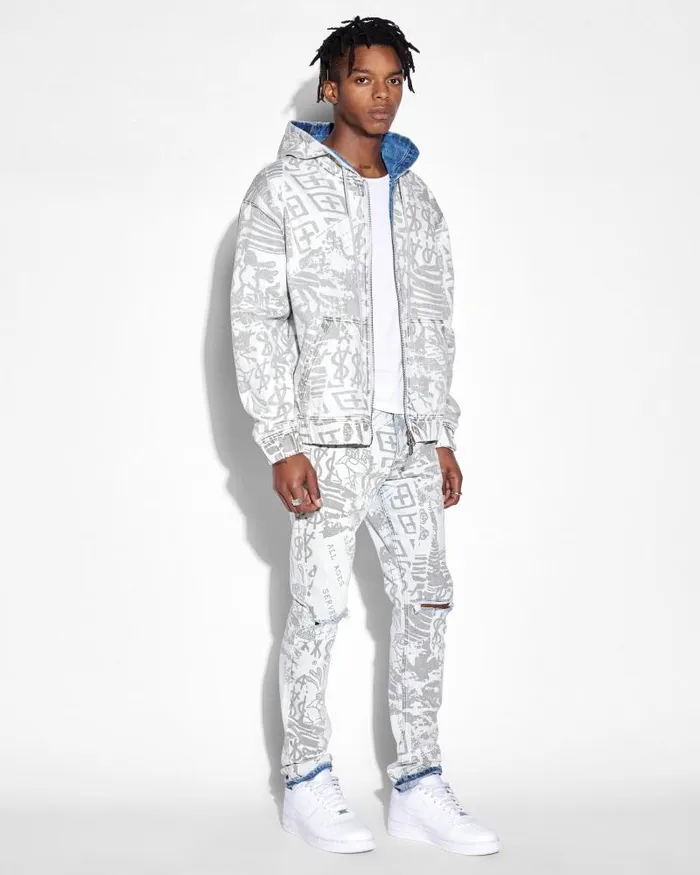 Ksubi Chitch Kollage Icey Mens Skinny