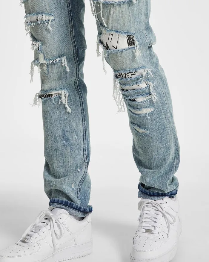 Ksubi Chitch Nowhere Authentik Trashed Mens Skinny
