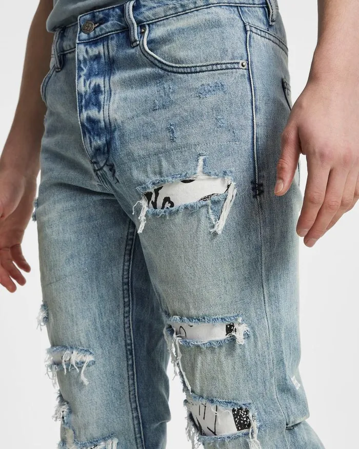 Ksubi Chitch Nowhere Authentik Trashed Mens Skinny