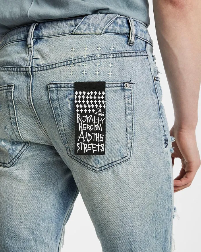 Ksubi Chitch Nowhere Authentik Trashed Mens Skinny