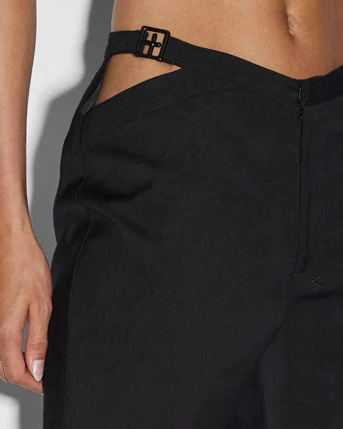 Ksubi Dettached Soho Trouser Black Womens Flare