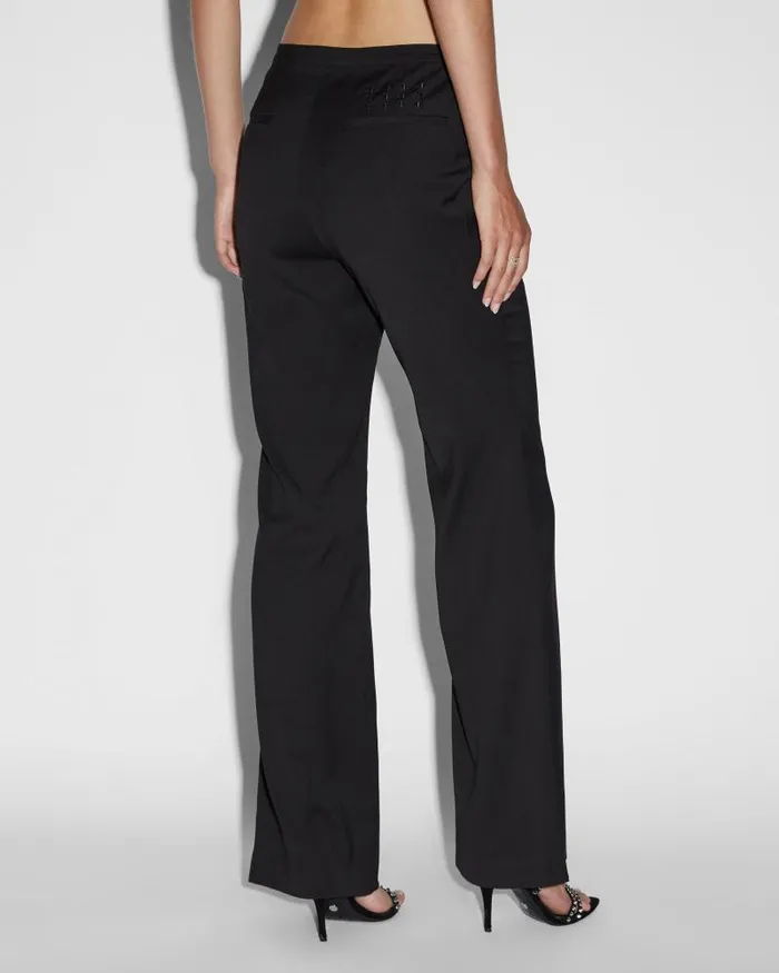Ksubi Dettached Soho Trouser Black Womens Flare