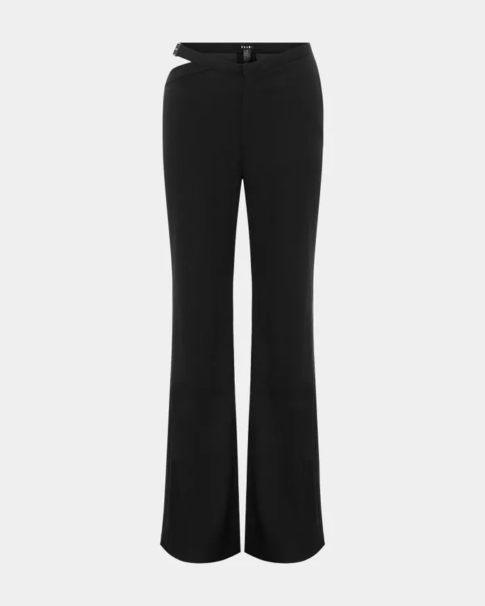 Ksubi Dettached Soho Trouser Black Womens Flare
