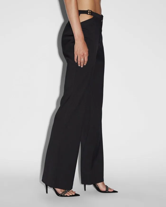 Ksubi Dettached Soho Trouser Black Womens Flare