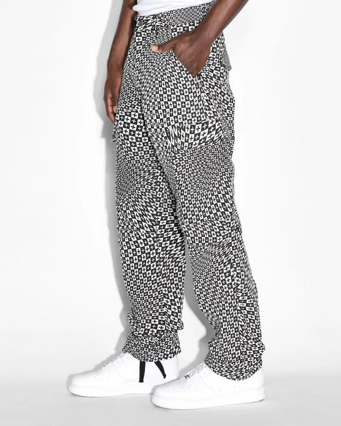 Ksubi Fugitive Cargo Pant Check Out Black Mens Pants