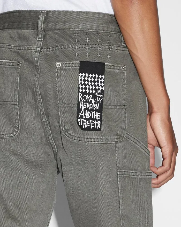 Ksubi Ghosted Operator Pant Surplus Mens Pants