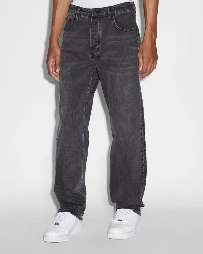 Ksubi Hazlow Black Metal Mens Tapered