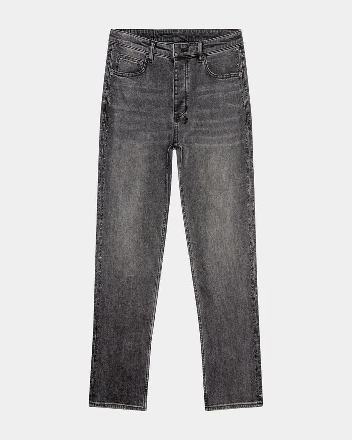Ksubi Hazlow Black Metal Mens Tapered
