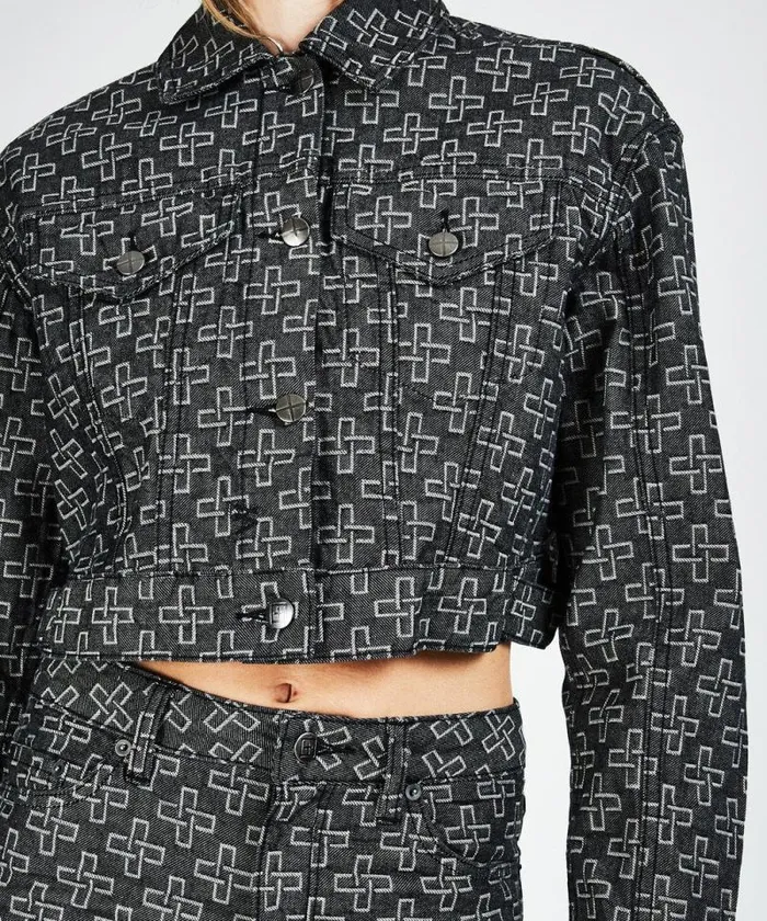 Ksubi Jett Jacket Black Monogram Womens Jackets