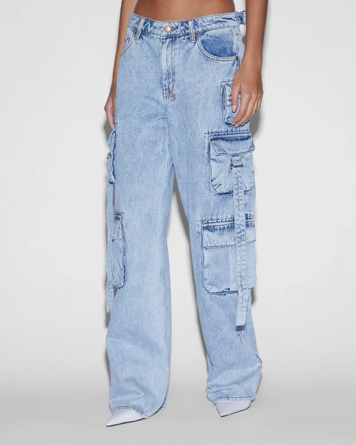 Ksubi Low Rider Cargo Mills Blue WomensMens Cargo Pants