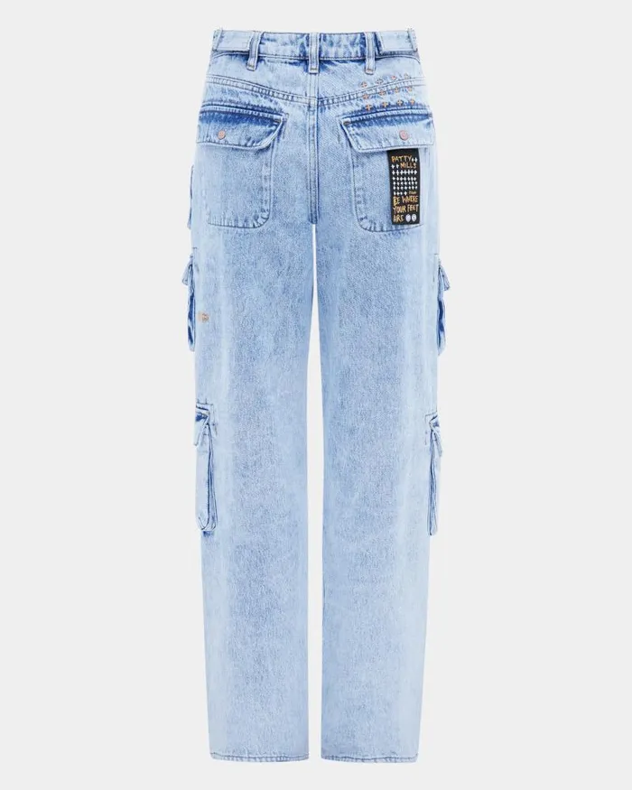 Ksubi Low Rider Cargo Mills Blue WomensMens Cargo Pants