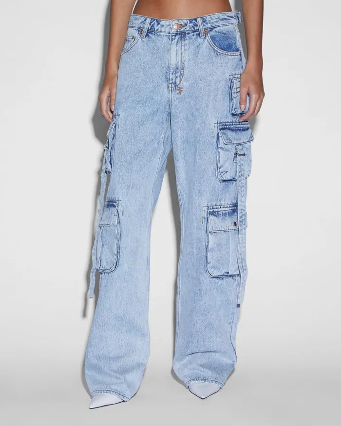 Ksubi Low Rider Cargo Mills Blue WomensMens Cargo Pants