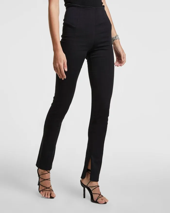 Ksubi Luna Legging Jet Black Womens Pants