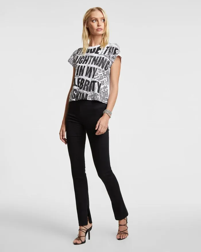 Ksubi Luna Legging Jet Black Womens Pants