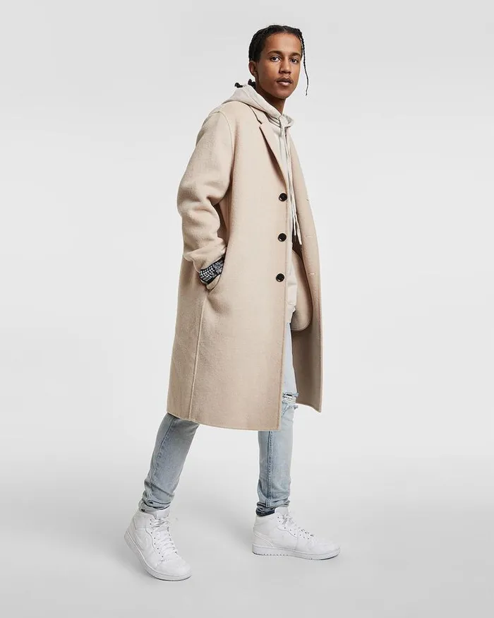 Ksubi Mogul Coat Stone Mens Jackets