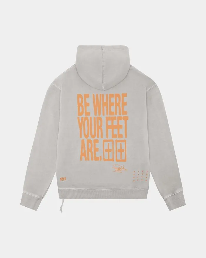 Ksubi Motto Biggie Hoodie Dust WomensMens Sweats