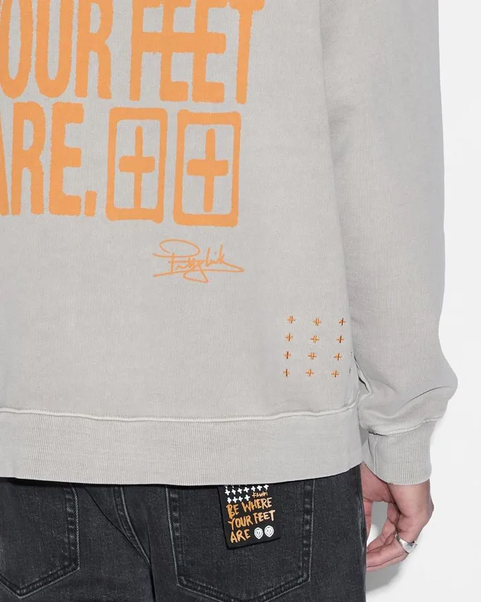 Ksubi Motto Biggie Hoodie Dust WomensMens Sweats