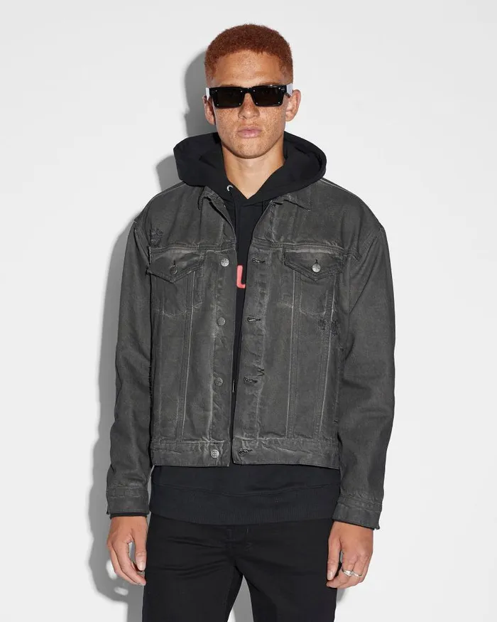 Ksubi Oh G Jacket Oil Slick Repair Mens Jackets